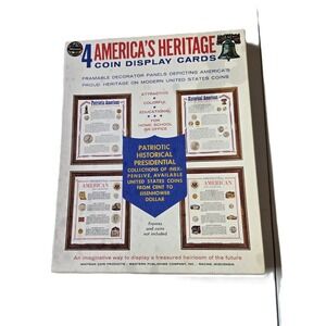 Whitman Coin Products America's Heritage American Coin Display 4 Panels